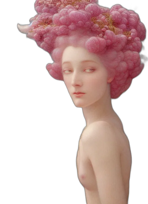 crown, hat, hair, creature transparent PNG cut-out