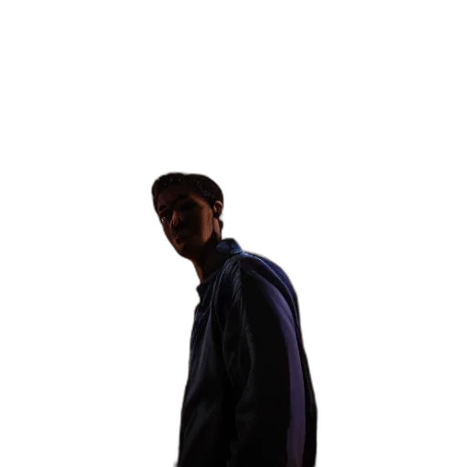jacket, face, staff, mask, 3d render, photorealistic, pixel art, concept art transparent PNG cut-out