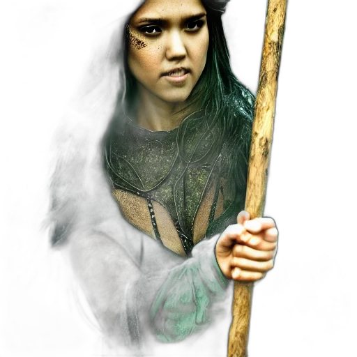 staff, sword, weapon, fantasy art transparent PNG cut-out