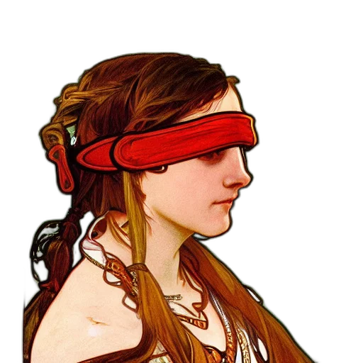 mask, face, staff, jewelry, concept art, fantasy art, pixel art, cyberpunk transparent PNG cut-out