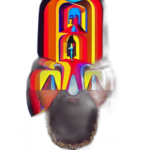 mask, face, crown, robot, concept art, 3d render, photorealistic, cartoon transparent PNG cut-out