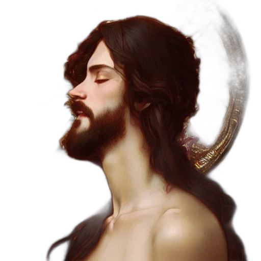 face, fantasy art, photorealistic, concept art transparent PNG cut-out