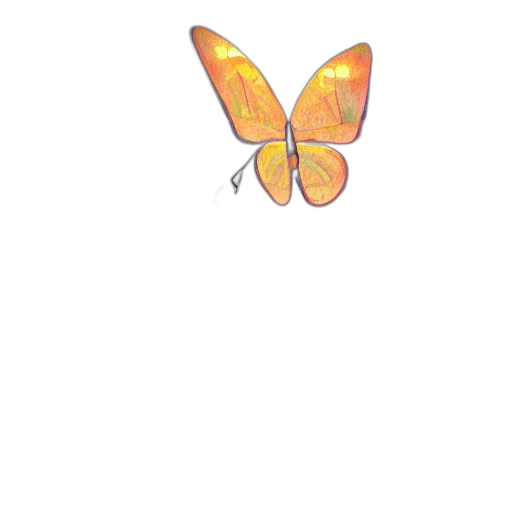 flower, creature, animal, crown, pixel art, watercolor, concept art, photorealistic transparent PNG cut-out