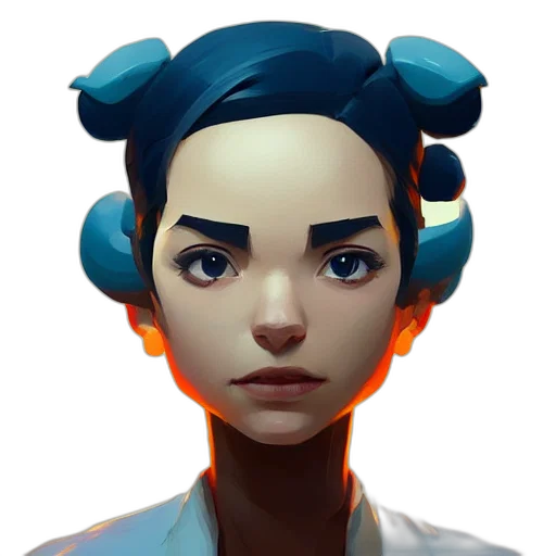 face, staff, robot, mask transparent PNG cut-out