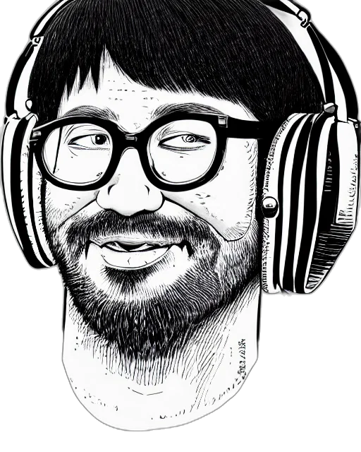 face, staff, cartoon, pencil sketch transparent PNG cut-out