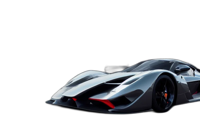 car, 3d render, photorealistic, concept art transparent PNG cut-out
