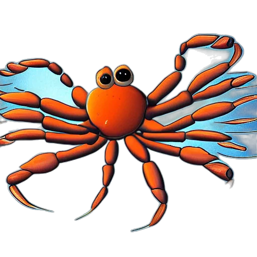 animal, creature, crown, robot transparent PNG cut-out