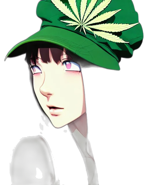 hat, flower, crown, face transparent PNG cut-out