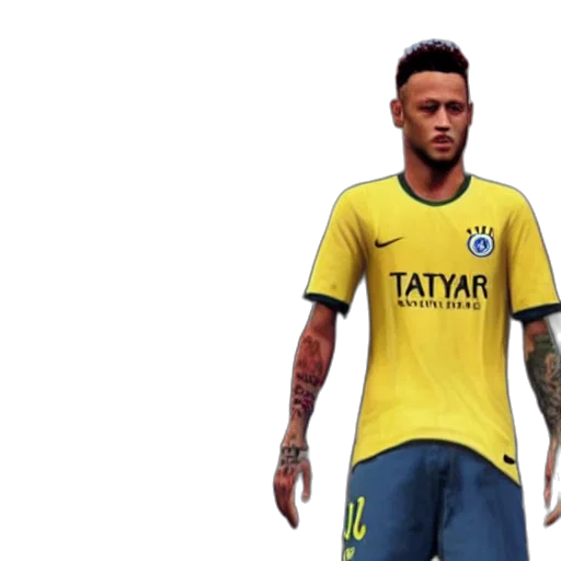 concept art, photorealistic, fantasy art, 3d render, neymar, gta transparent PNG cut-out