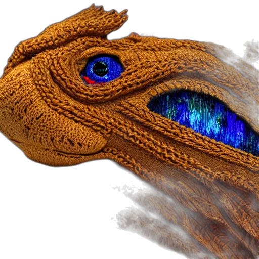 dragon, creature, mask, animal transparent PNG cut-out
