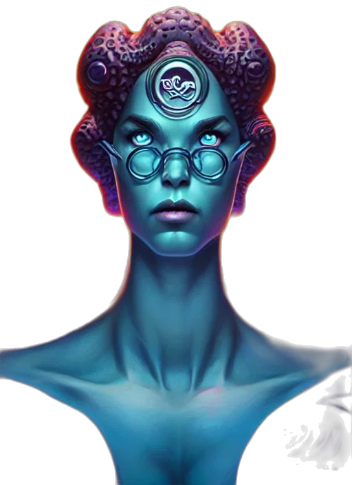mask, face, crown, creature transparent PNG cut-out