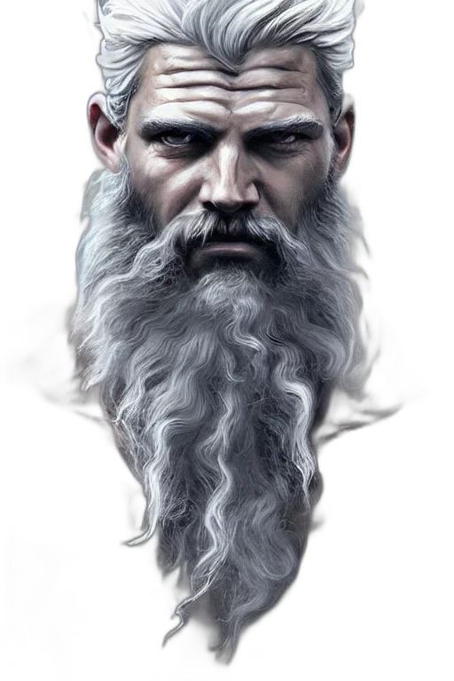 face, hair, mask, creature transparent PNG cut-out