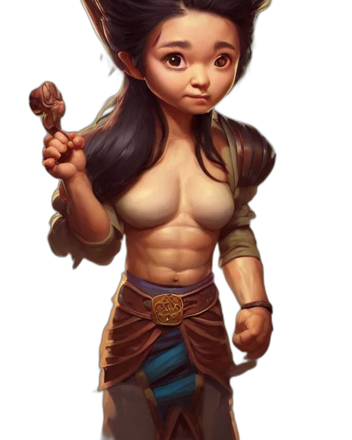 staff, fantasy art, concept art, comic book art, 3d render, cute, little, anthropomorphic transparent PNG cut-out