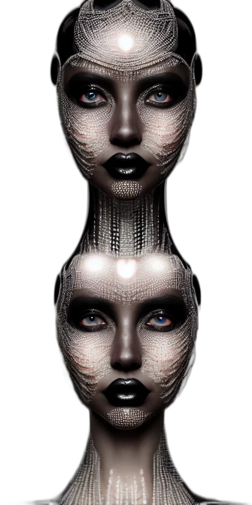 mask, robot, face, creature transparent PNG cut-out