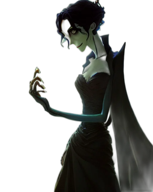 dress, staff, jewelry, mask transparent PNG cut-out