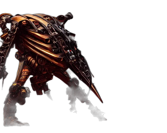 dragon, weapon, creature, robot transparent PNG cut-out
