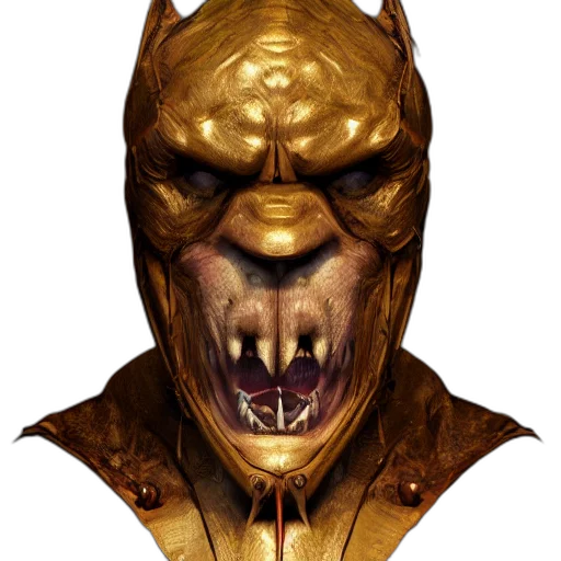 mask, face, animal, creature, concept art, comic book art, photorealistic, fantasy art transparent PNG cut-out