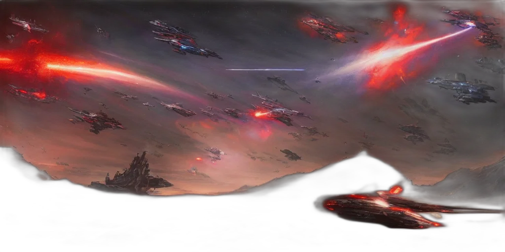 concept art, fantasy art, photorealistic, outer space transparent PNG cut-out