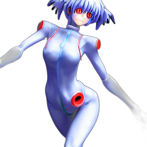 robot, dress, weapon, creature, concept art, 3d render, anime, pixel art transparent PNG cut-out