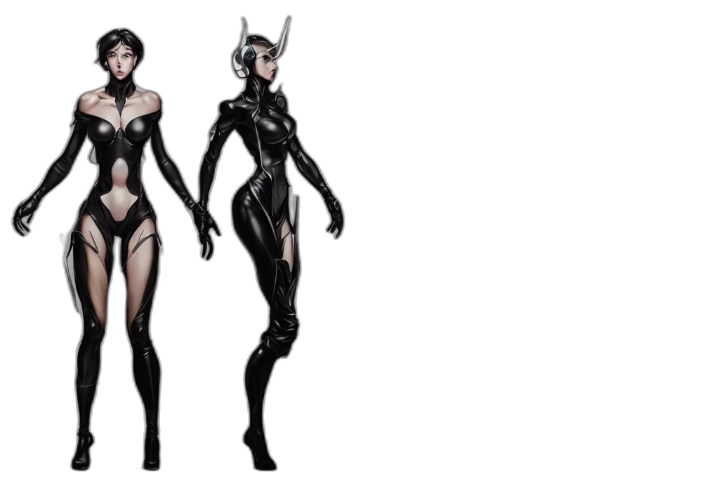concept art, comic book art, fantasy art, 3d render transparent PNG cut-out