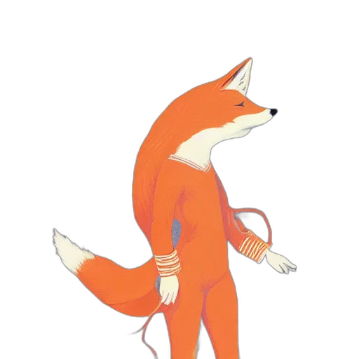 animal, creature, staff, jacket transparent PNG cut-out