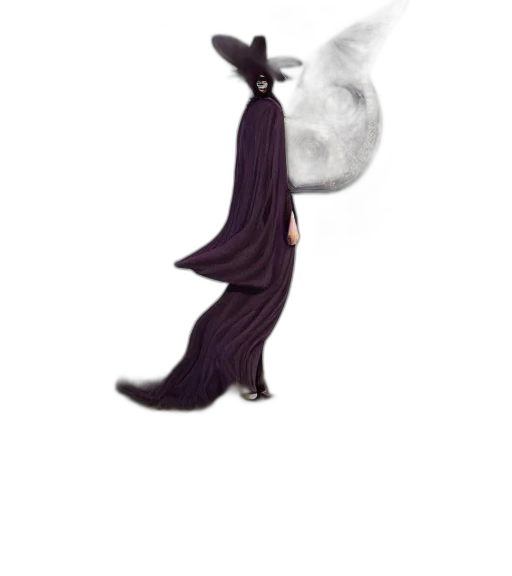 dress, staff, dragon, jewelry transparent PNG cut-out