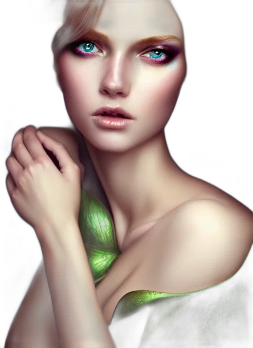 jewelry, face, dress, mask, photorealistic, fantasy art, 3d render, concept art transparent PNG cut-out