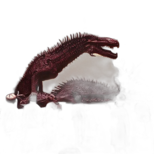 dragon, creature, animal, weapon, concept art, fantasy art, photorealistic, pixel art transparent PNG cut-out