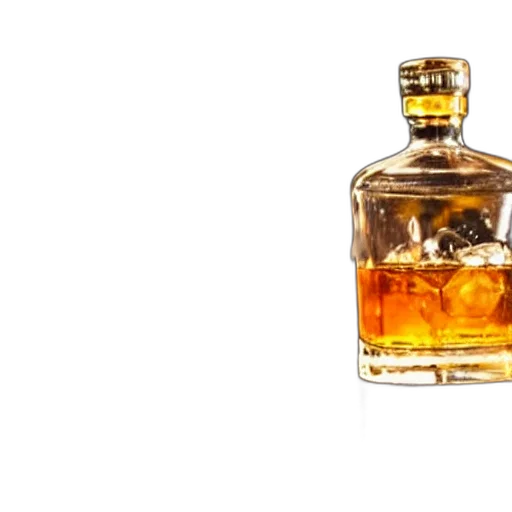 bottle, crown, old, man transparent PNG cut-out