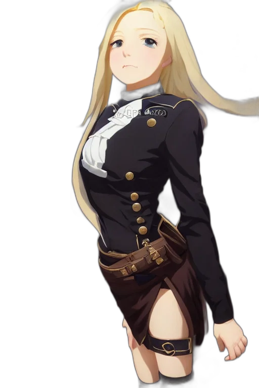 staff, dress, crown, jacket transparent PNG cut-out