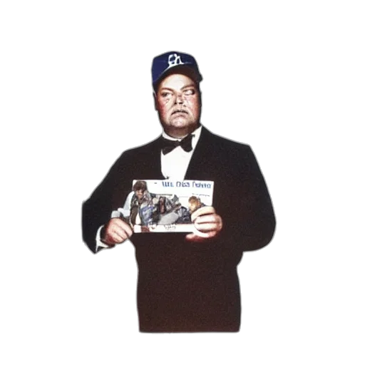 staff, hat, jacket, crown, baseball, card, orson, welles transparent PNG cut-out