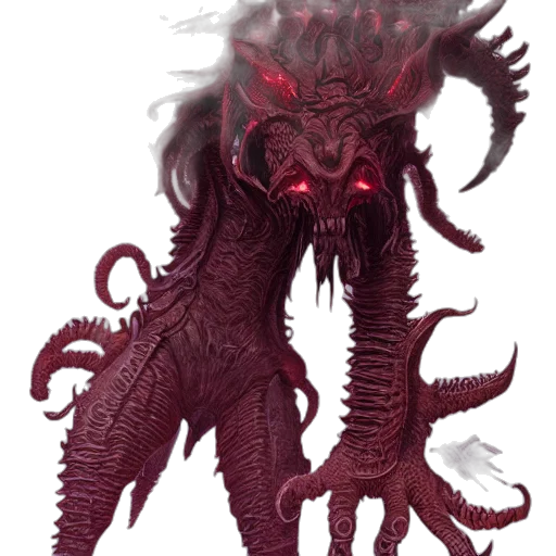 creature, dragon, animal, mask, concept art, fantasy art, 3d render, pixel art transparent PNG cut-out