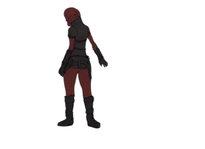 staff, weapon, mask, jacket, concept art, 3d render, pixel art, fantasy art transparent PNG cut-out
