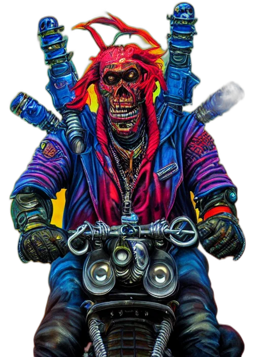 jacket, weapon, car, face transparent PNG cut-out