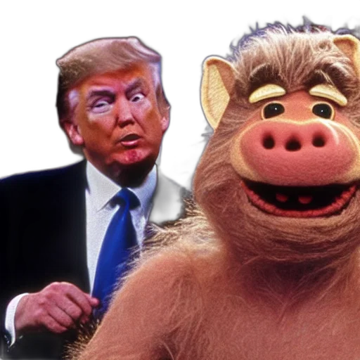 animal, creature, mask, donald transparent PNG cut-out