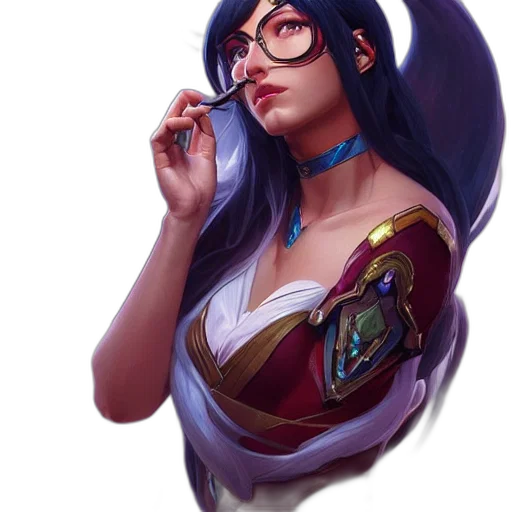 staff, dress, jewelry, face, fantasy art, anime, concept art, pixel art transparent PNG cut-out