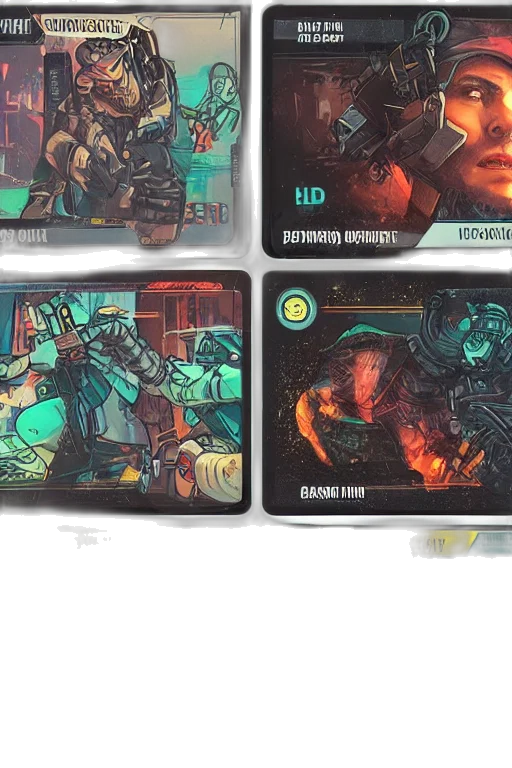 weapon, robot, concept art, cyberpunk transparent PNG cut-out