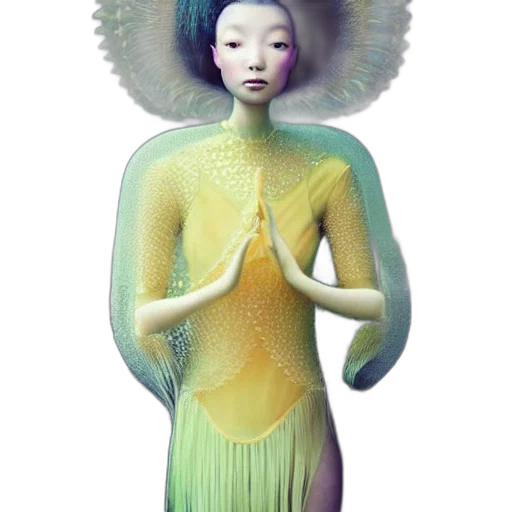 dress, robot, jewelry, creature transparent PNG cut-out