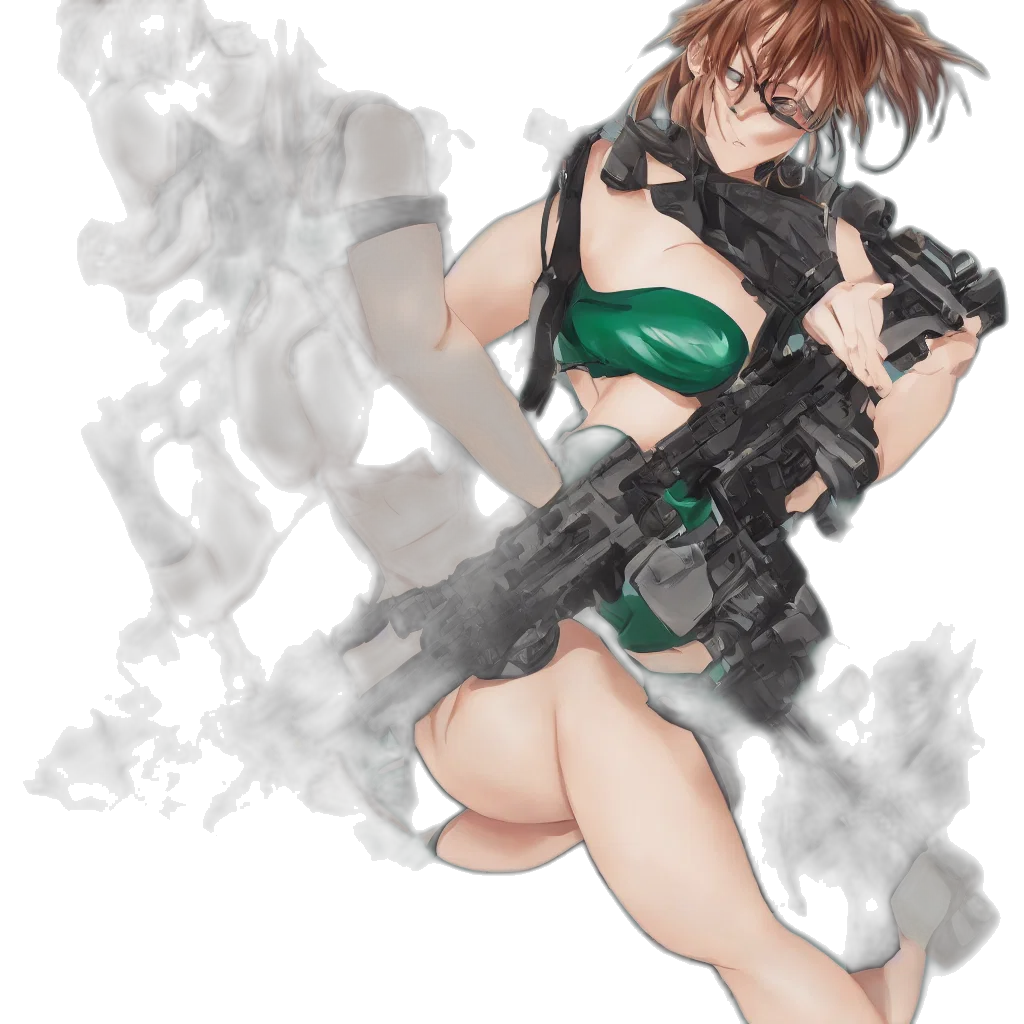 weapon, concept art, pixel art, cyberpunk transparent PNG cut-out