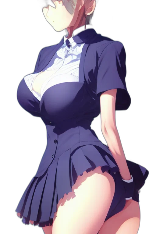 dress, staff, jacket, robot transparent PNG cut-out