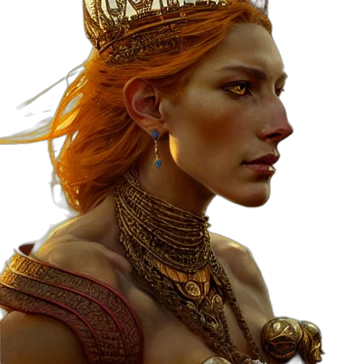 crown, jewelry, face, staff transparent PNG cut-out