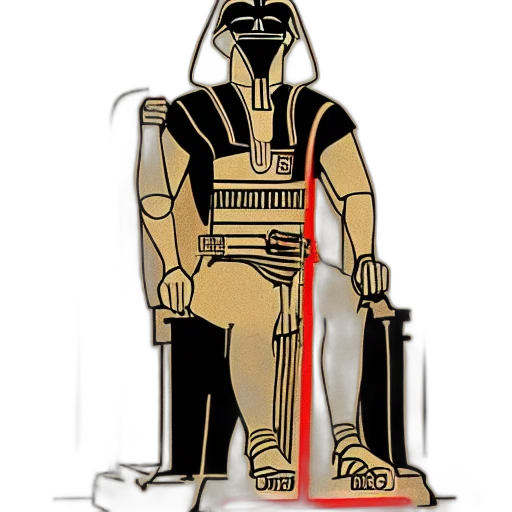 staff, robot, sword, concept art transparent PNG cut-out