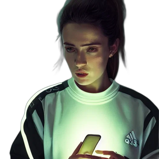 jacket, face, staff, robot transparent PNG cut-out