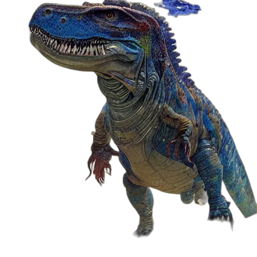 dragon, animal, creature, staff transparent PNG cut-out