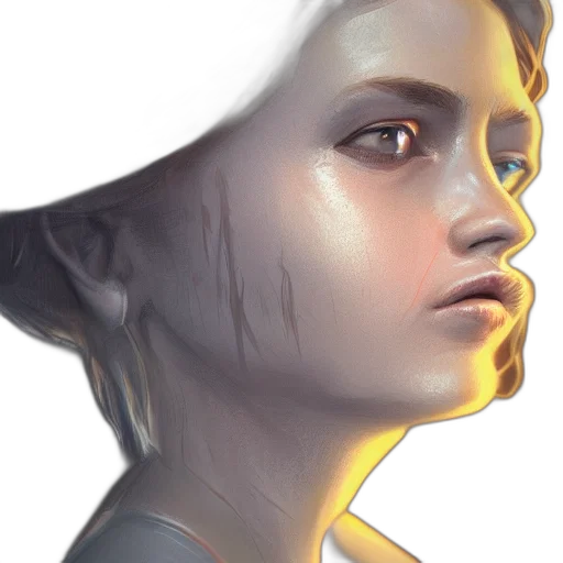 face, robot, mask, crown transparent PNG cut-out