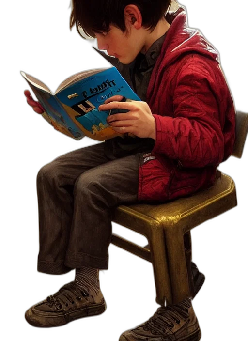 jacket, furniture, hat, staff, photorealistic, comic book art, concept art, 3d render transparent PNG cut-out