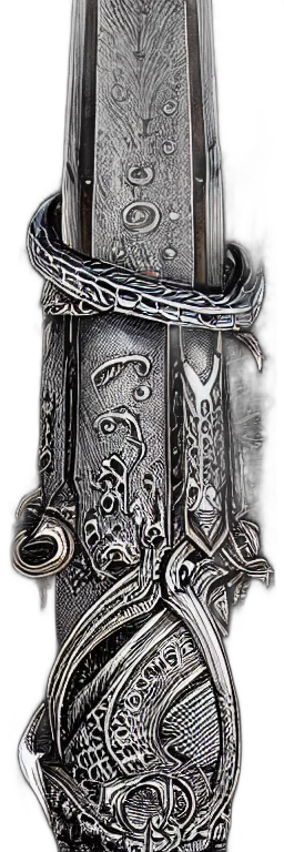 sword, jewelry, crown, staff, fantasy art, concept art, photorealistic, comic book art transparent PNG cut-out