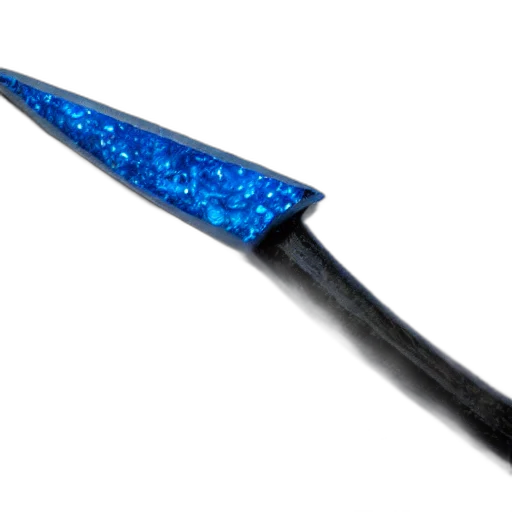 sword, staff, weapon, umbrella, 3d render, photorealistic, blue, realistic transparent PNG cut-out