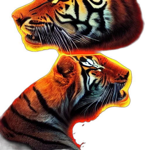 animal, mask, creature, crown, photorealistic, concept art, watercolor, 3d render transparent PNG cut-out