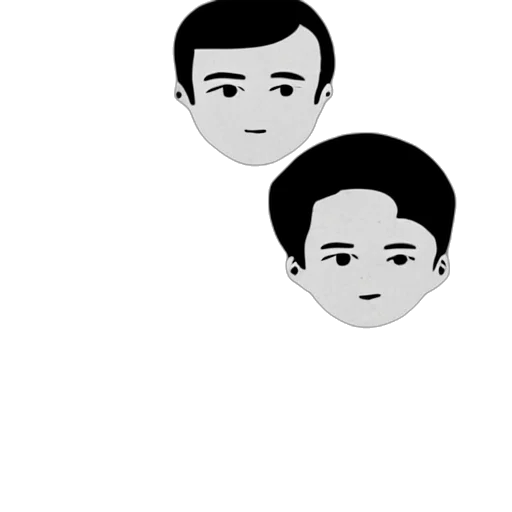 face, cartoon, pixel art, comic book art transparent PNG cut-out